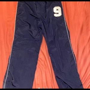 Blue Windbreaker Pants
